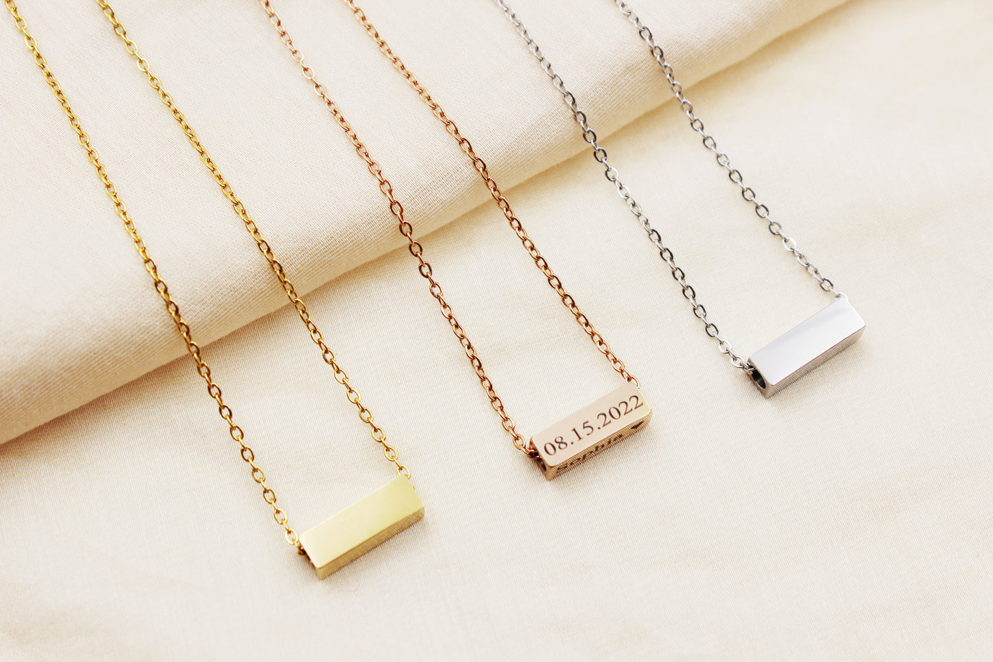 Personalized Stainless Steel Necklace