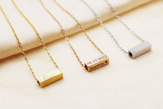 Personalized Stainless Steel Necklace