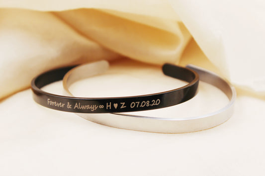 Personalized Stainless Steel Bracelet