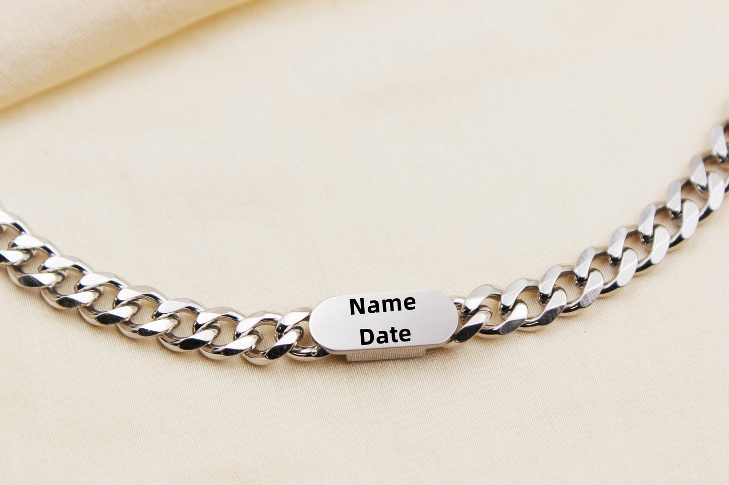 Personalized Stainless Steel Necklace