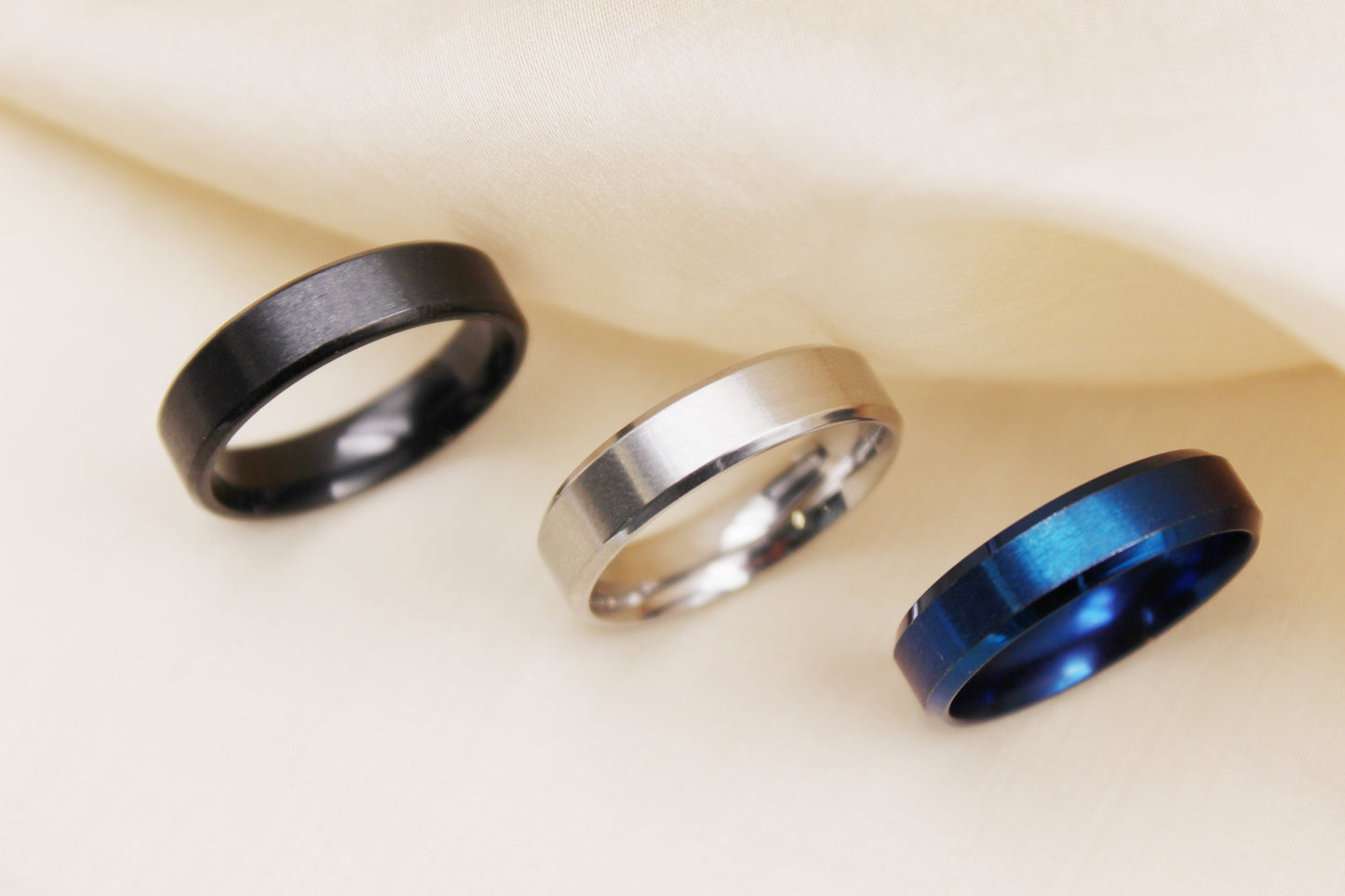 6mm Matte Stainless Steel Ring