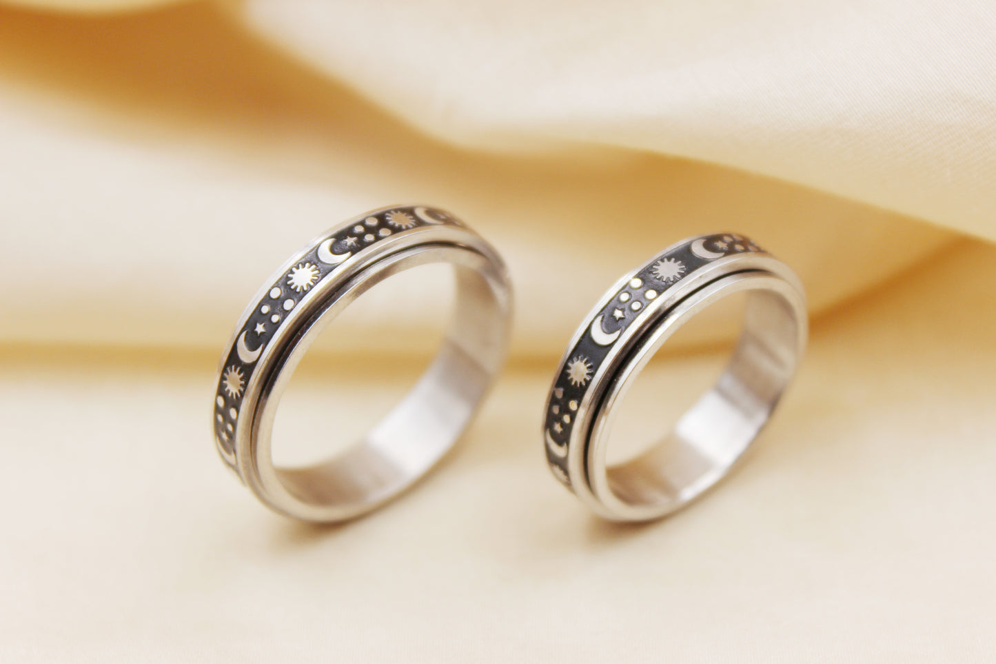 6mm Stainless Steel Spinner Ring