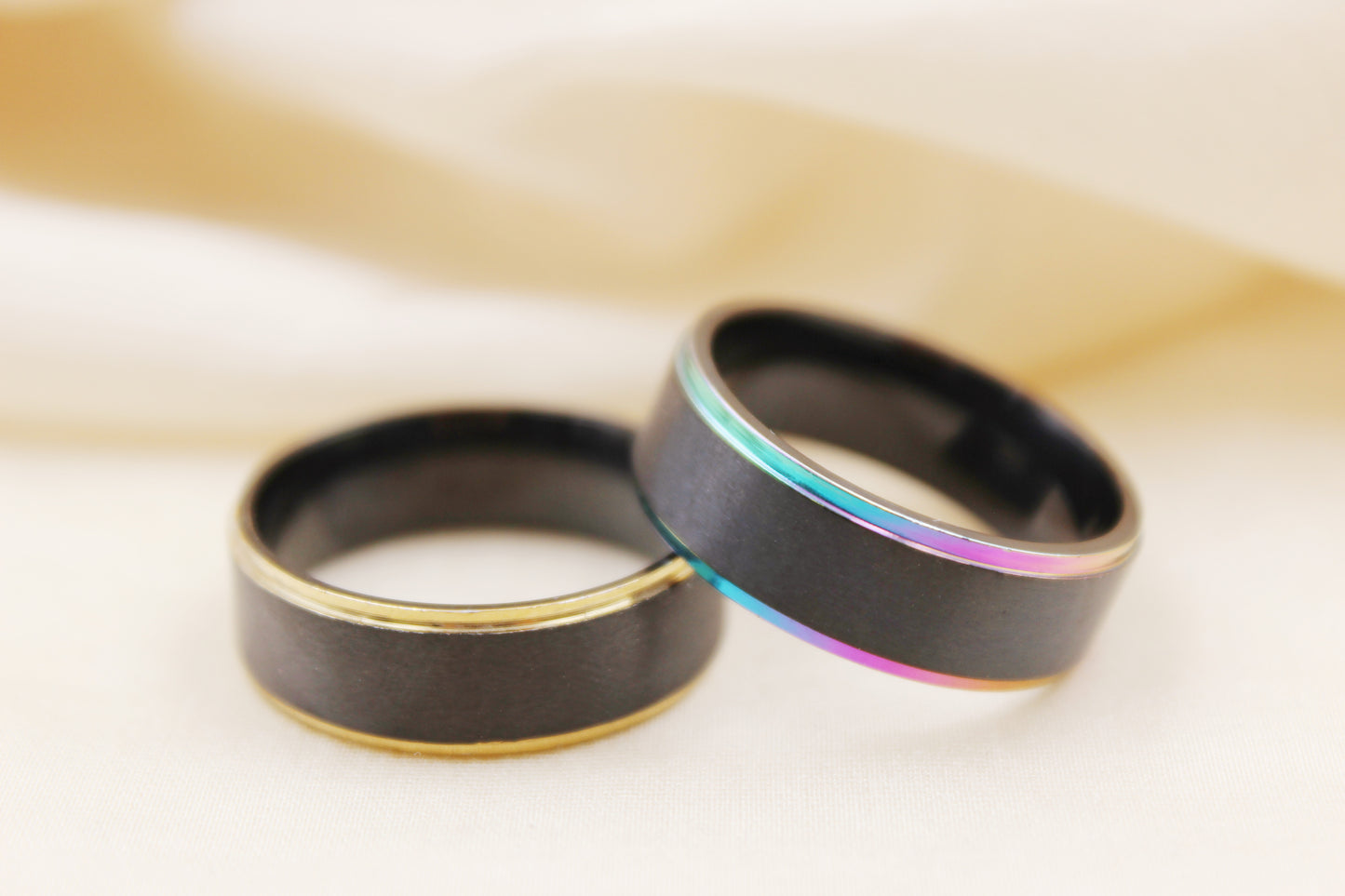 8mm Matte Stainless Steel Ring