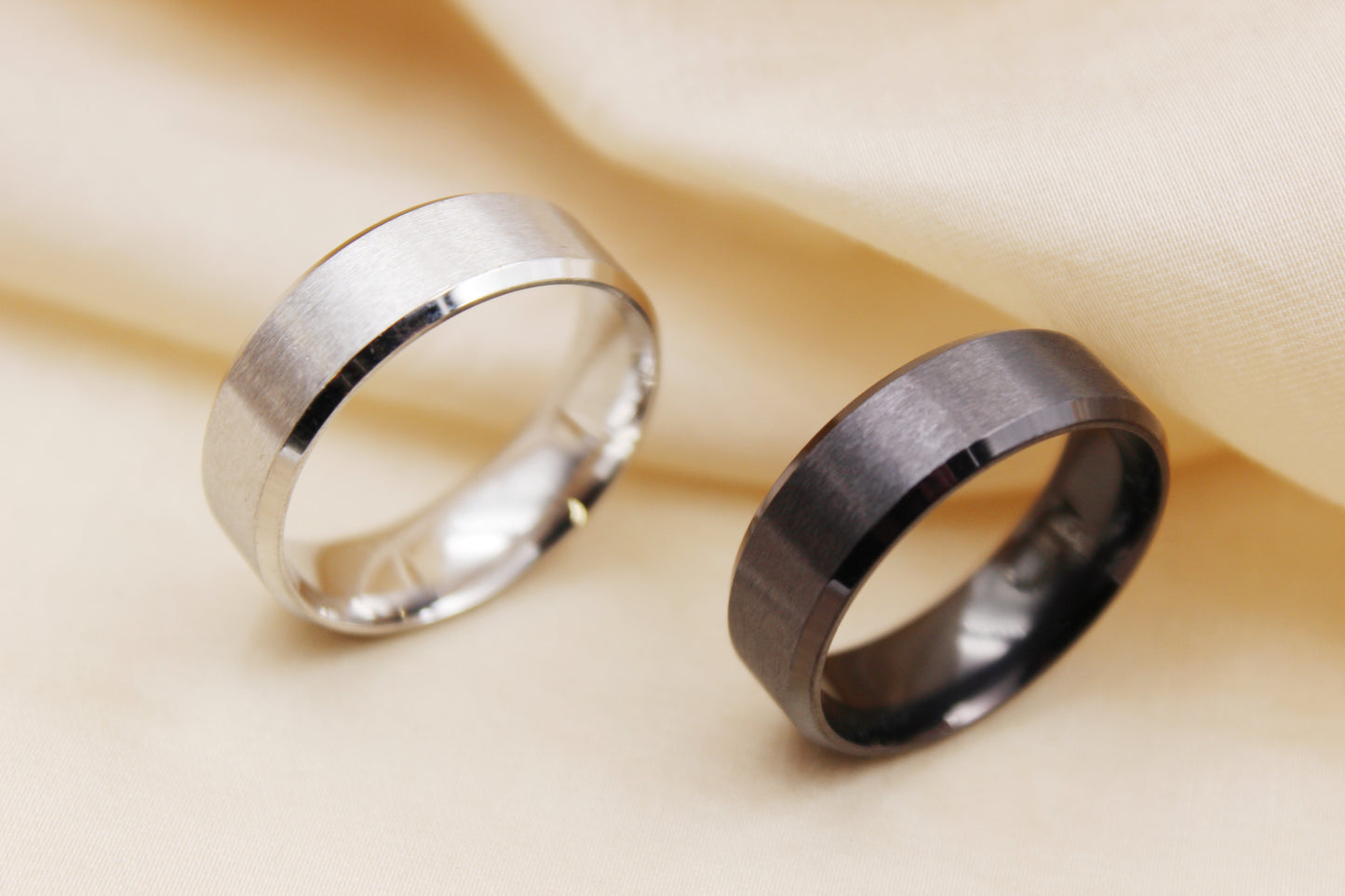 Matte 8mm Stainless Steel Ring