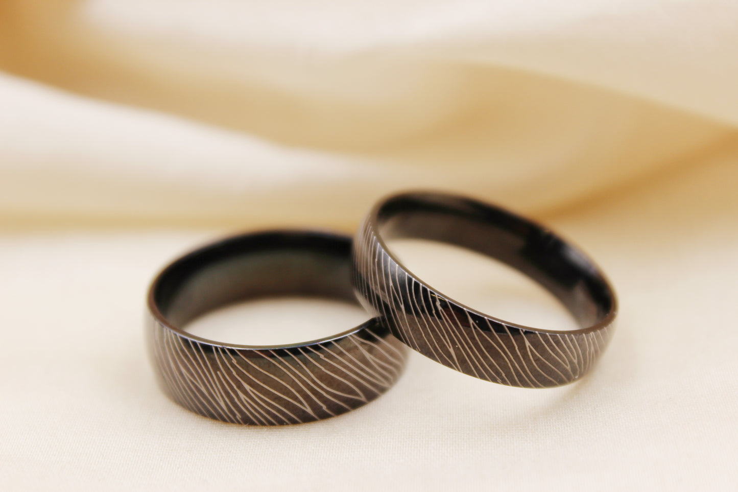 Black Stainless Steel Ring