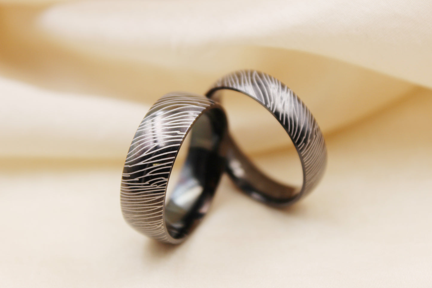 Black Stainless Steel Ring