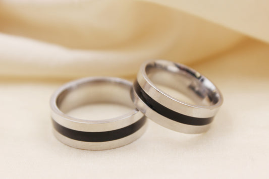 8mm Stainless Steel Ring