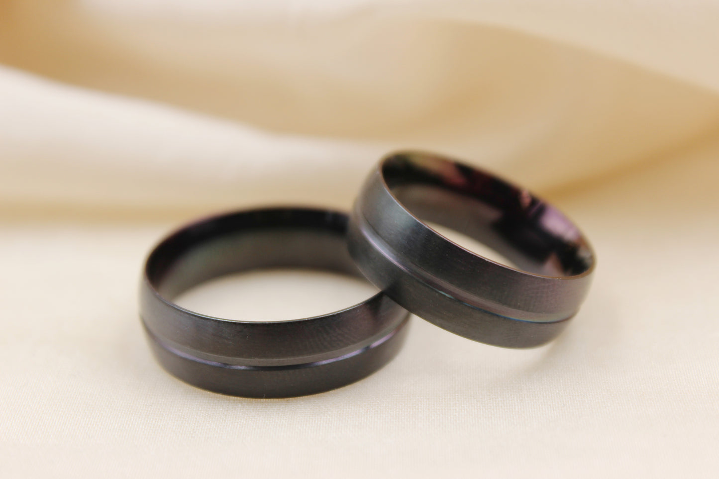 8mm Matte Stainless Steel Ring