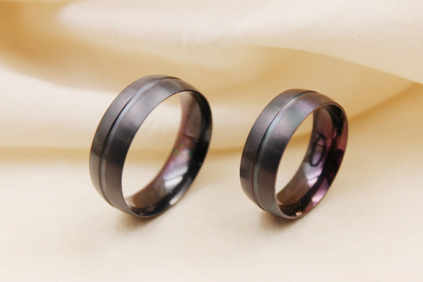 8mm Matte Stainless Steel Ring